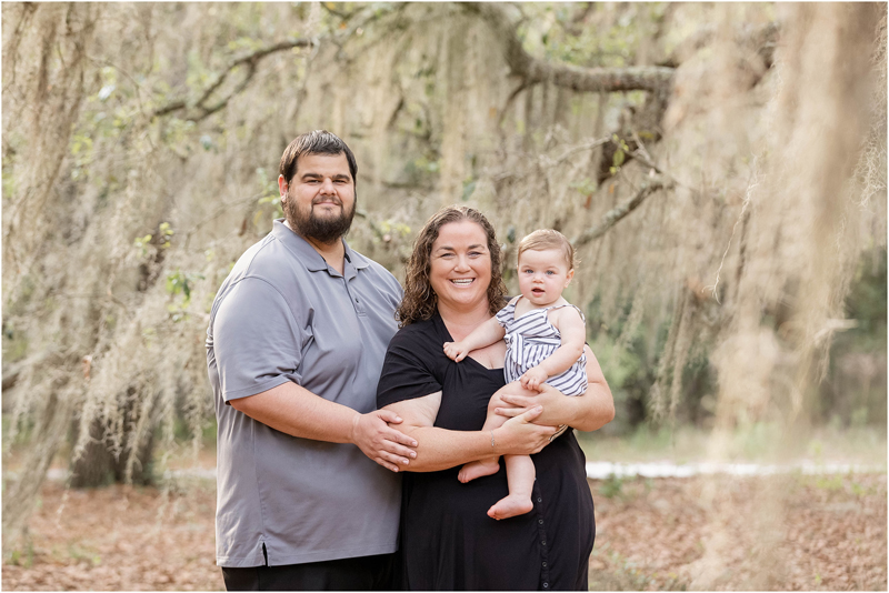 MILE STONE PORTRAITS AT LAKE LOUISA STATE PARK, ONE YEAR PORTRAITS, CLERMONT FLORIDA PHOTOGRAPHER