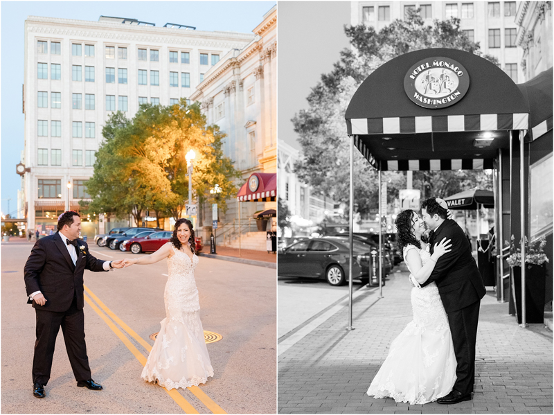 Hotel Monaco in Washington DC Wedding Photography