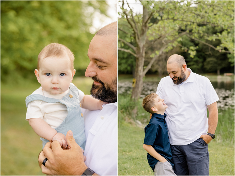 Maryland Family Portraits at Pine Run Park in Sykesville, Maryland.
