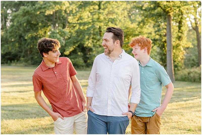 Family Portraits at Fort Smallwood Park in Pasadena, Maryland