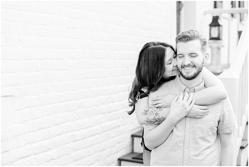 Engagement Portraits in Downtown Annapolis, Maryland.