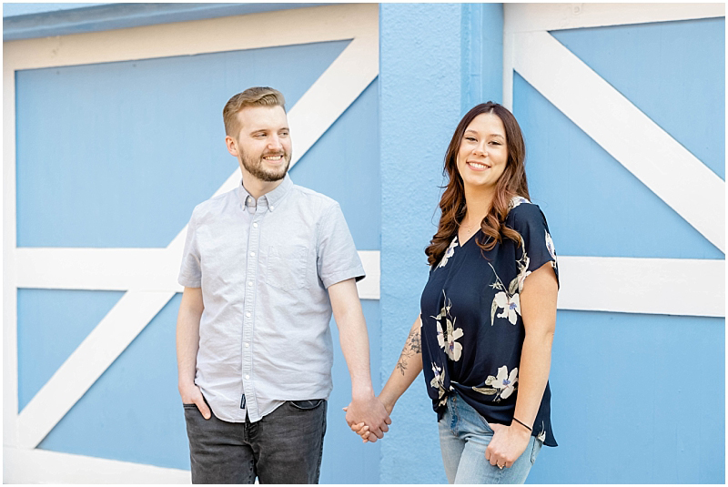 Engagement Portraits in Downtown Annapolis, Maryland.
