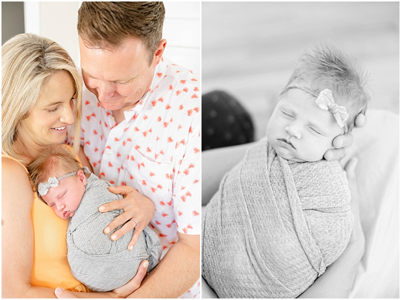 In home LIfestyle Newborn Portraits in Severn Maryland