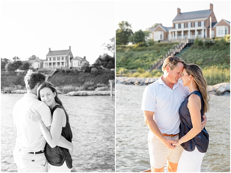 Engagement Portraits on the Chesapeake Bay in Annapolis, Maryland