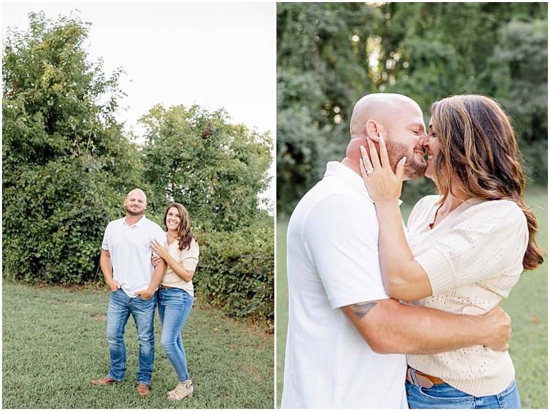 Engagement Portraits taken at Downs Park in Pasadena, Maryland