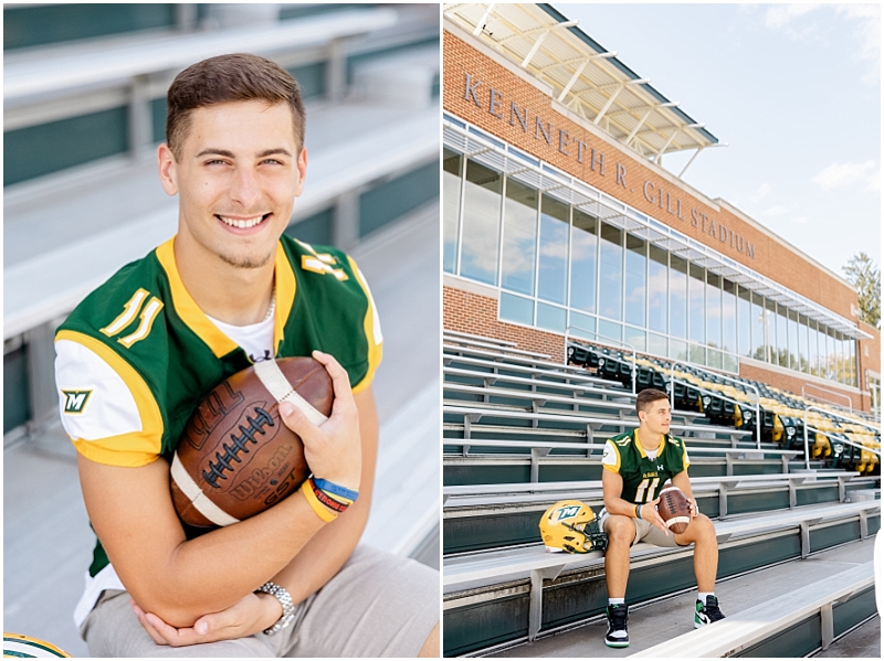 College Graduation Portraits at McDaniel College in Westminster, Maryland