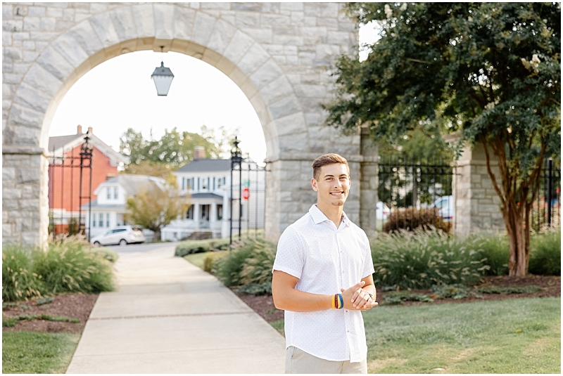 College Graduation Portraits at McDaniel College in Westminster, Maryland
