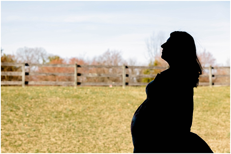 Spring Maternity Portraits at Kinder Farm Park in Millersville, Maryland