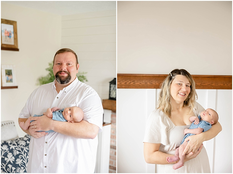 Lifestyle newborn photography in Annapolis, Maryland