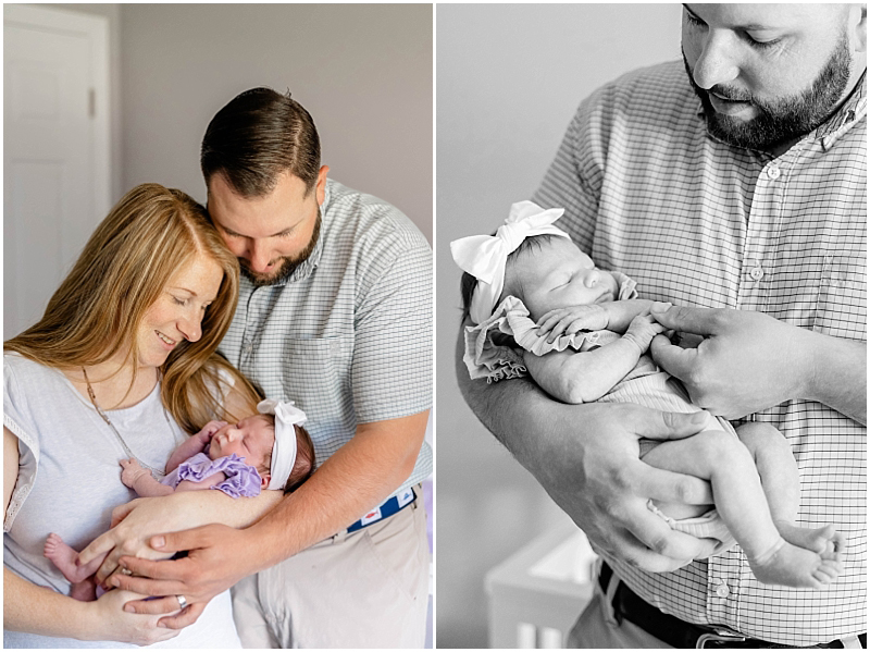 Lifestyle Newborn photography in Pasadena, Maryland