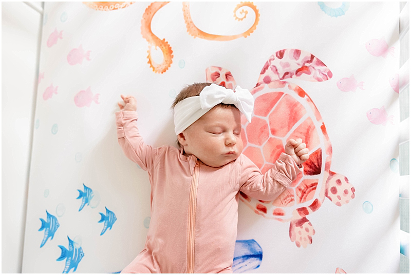 Lifestyle Newborn photography in Pasadena, Maryland