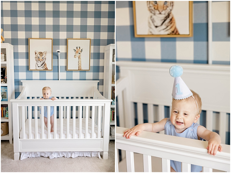 In home, lifestyle, one year portraits in Frederick, Maryland by StaceyLee Photography