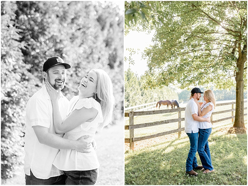 Rustic Farm engagement session in Poolsville, Maryland by StaceyLee Photography