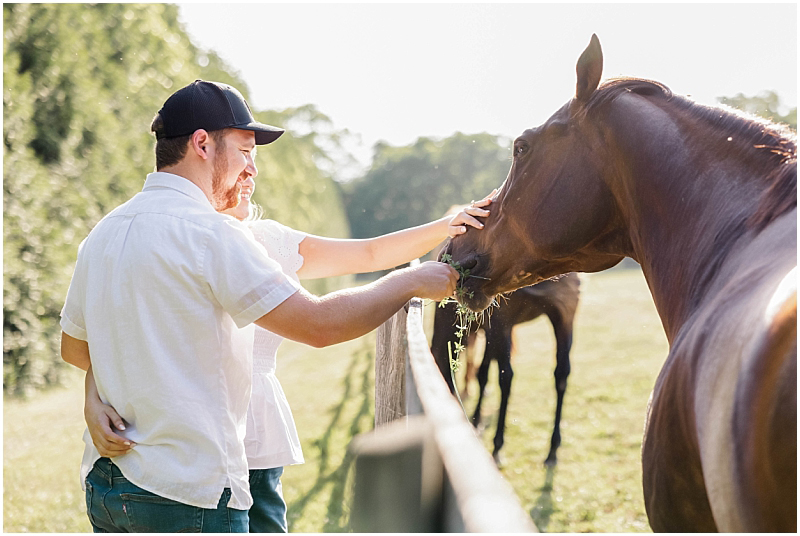 Rustic Farm engagement session in Poolsville, Maryland by StaceyLee Photography