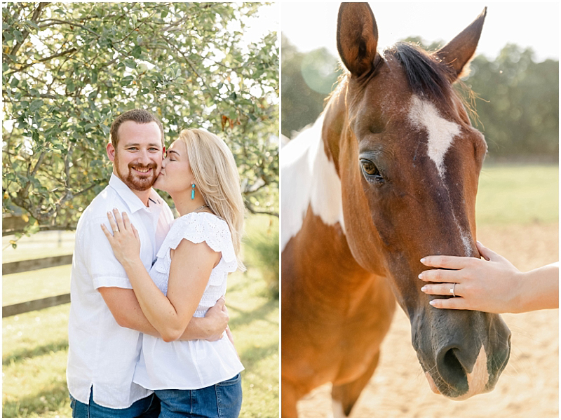 Rustic Farm engagement session in Poolsville, Maryland by StaceyLee Photography