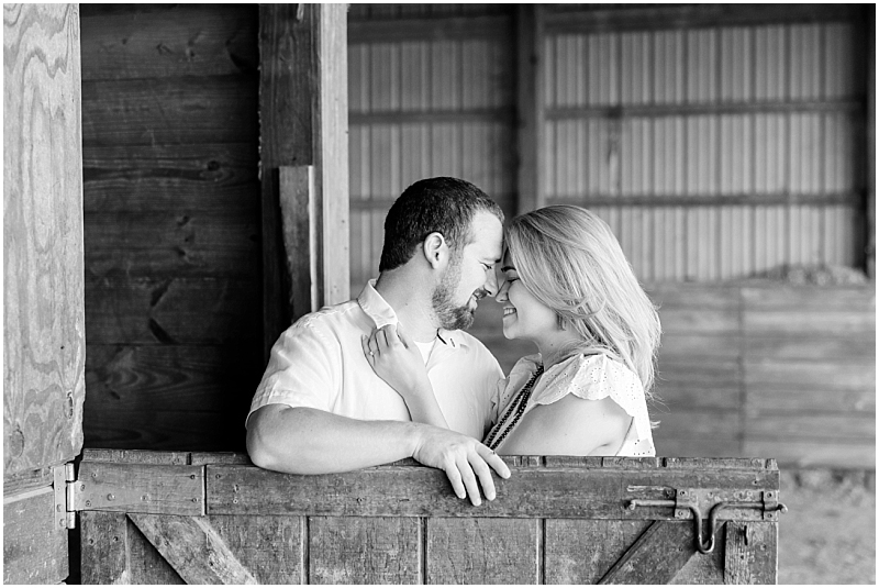 Rustic Farm engagement session in Poolsville, Maryland by StaceyLee Photography