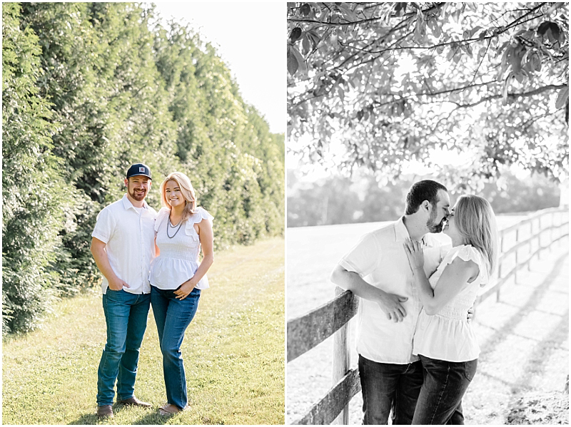 Rustic Farm engagement session in Poolsville, Maryland by StaceyLee Photography