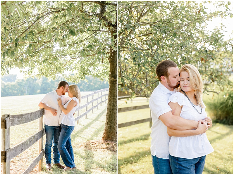 Rustic Farm engagement session in Poolsville, Maryland by StaceyLee Photography