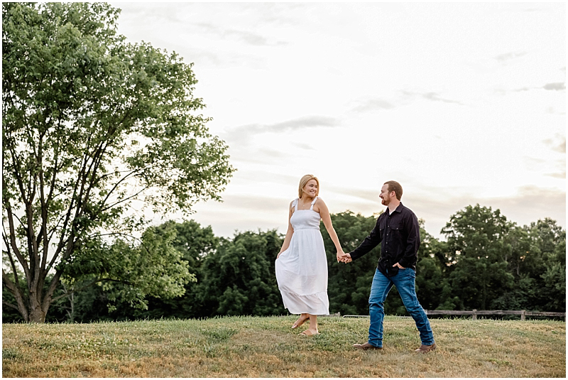 Rustic Farm engagement session in Poolsville, Maryland by StaceyLee Photography