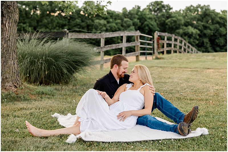 Rustic Farm engagement session in Poolsville, Maryland by StaceyLee Photography