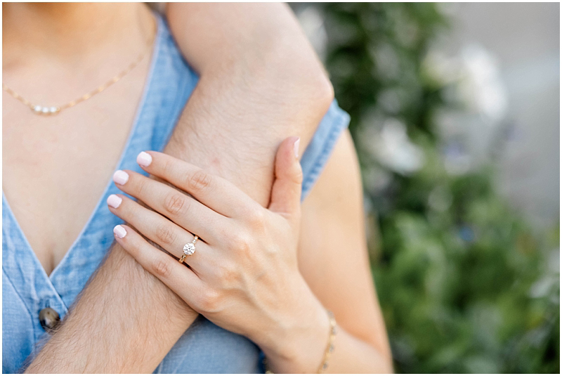 Summer Engagement Portraits in Downtown Annapolis