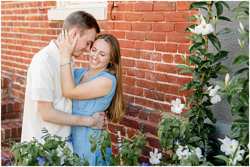 Summer Engagement Portraits in Downtown Annapolis