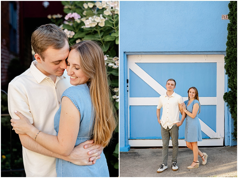 Summer Engagement Portraits in Downtown Annapolis