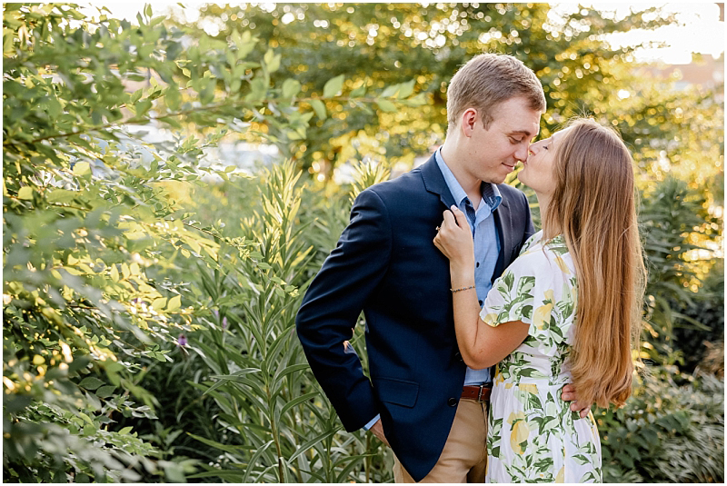 Summer Engagement Portraits in Downtown Annapolis