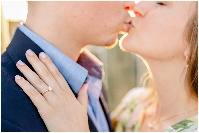 Summer Engagement Portraits in Downtown Annapolis