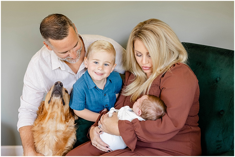 in home lifestyle newborn photography in pasadena maryland