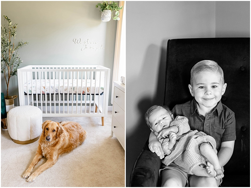 in home lifestyle newborn photography in pasadena maryland