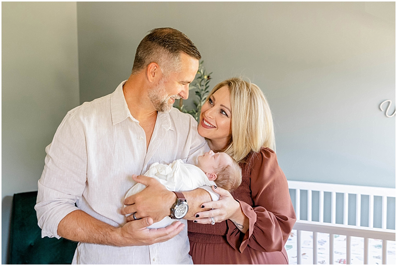 in home lifestyle newborn photography in pasadena maryland