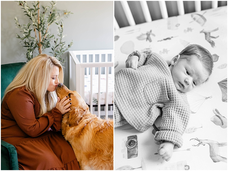 in home lifestyle newborn photography in pasadena maryland