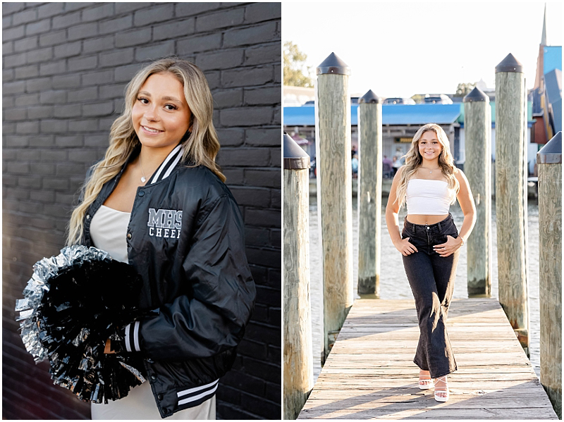 Class of 2025, High School Senior Portraits in Downtown Annapolis, Maryland