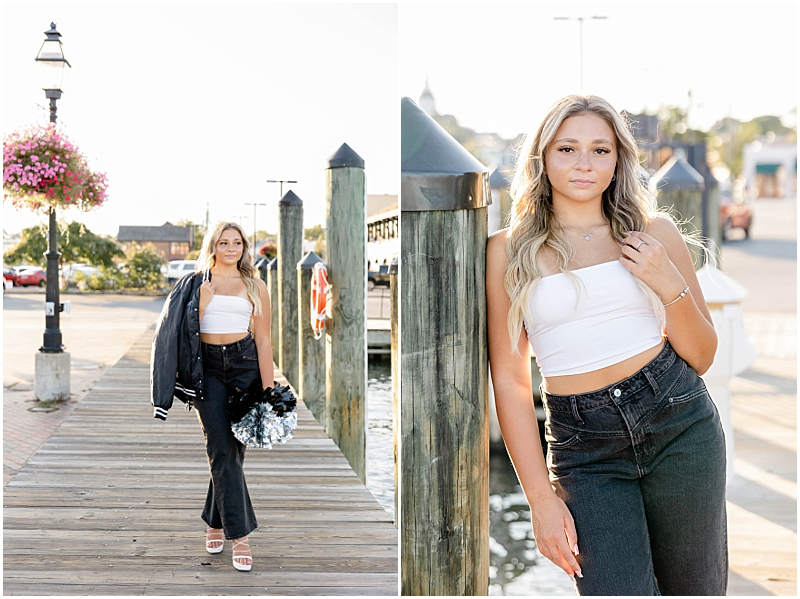 Class of 2025, High School Senior Portraits in Downtown Annapolis, Maryland