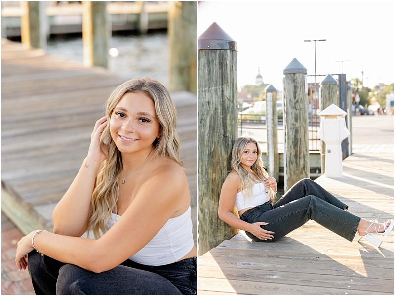 Class of 2025, High School Senior Portraits in Downtown Annapolis, Maryland