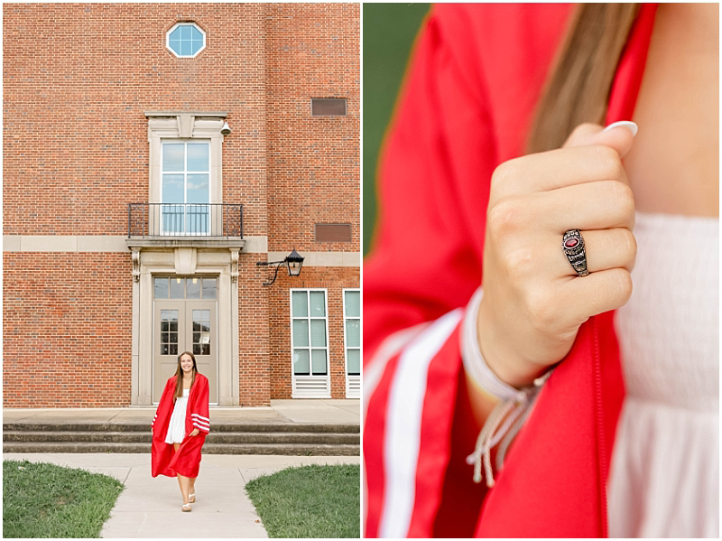 High School Senior portraits at Glen Burnie High School in Glen Burnie Maryland