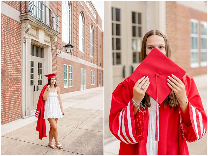 High School Senior portraits at Glen Burnie High School in Glen Burnie Maryland