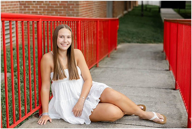 High School Senior portraits at Glen Burnie High School in Glen Burnie Maryland