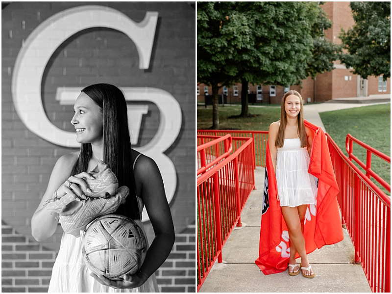 High School Senior portraits at Glen Burnie High School in Glen Burnie Maryland