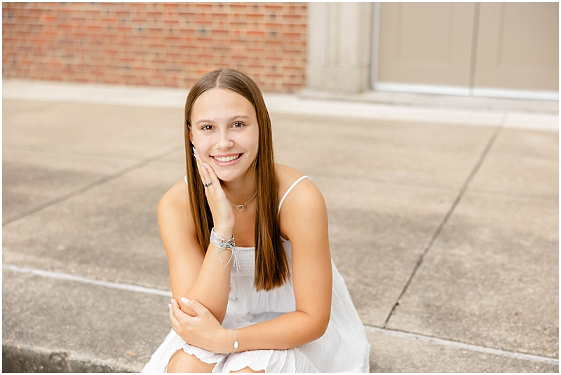 High School Senior portraits at Glen Burnie High School in Glen Burnie Maryland