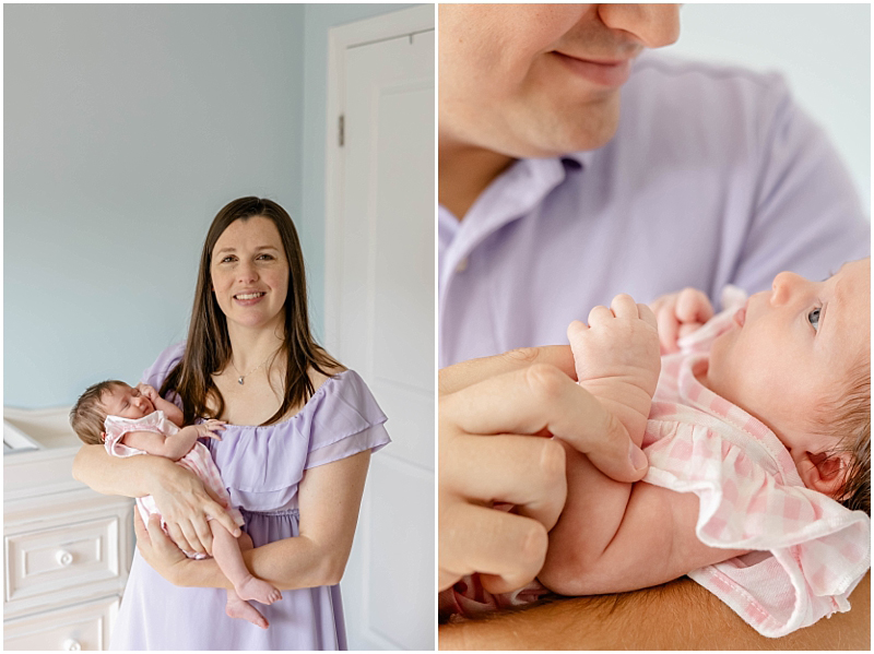 In-Home Lifestyle Newborn Photography Portraits in Glen Burnie, Maryland by StaceyLee Photography