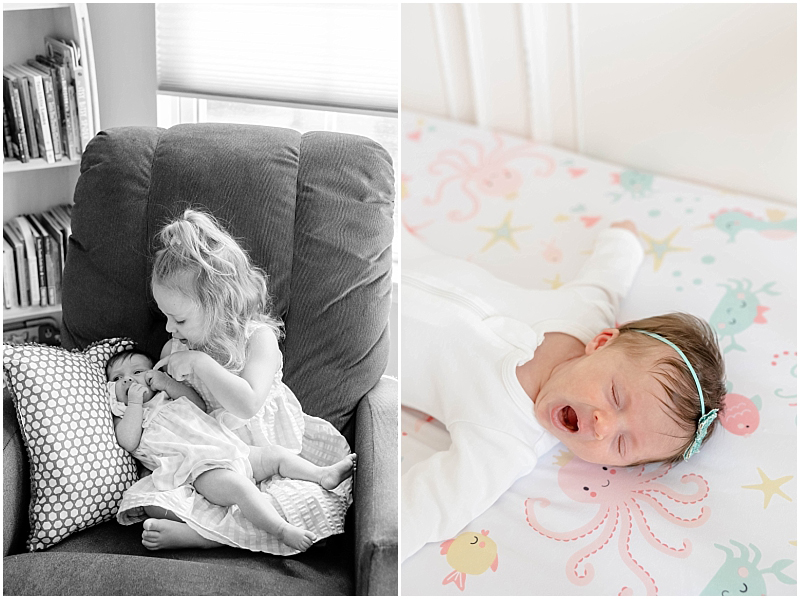 In-Home Lifestyle Newborn Photography Portraits in Glen Burnie, Maryland by StaceyLee Photography