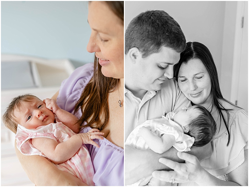 In-Home Lifestyle Newborn Photography Portraits in Glen Burnie, Maryland by StaceyLee Photography