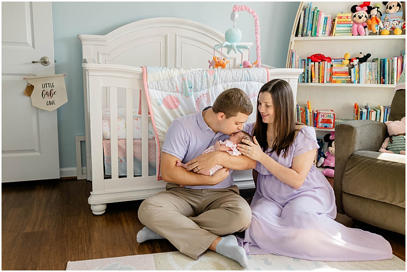 In-Home Lifestyle Newborn Photography Portraits in Glen Burnie, Maryland by StaceyLee Photography