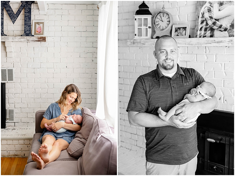 Lifestyle Newborn Photographing in Pasadena, Maryland by StaceyLee Photography