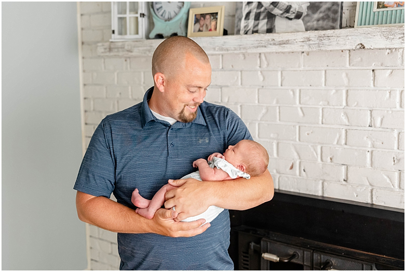 Lifestyle Newborn Photographing in Pasadena, Maryland by StaceyLee Photography