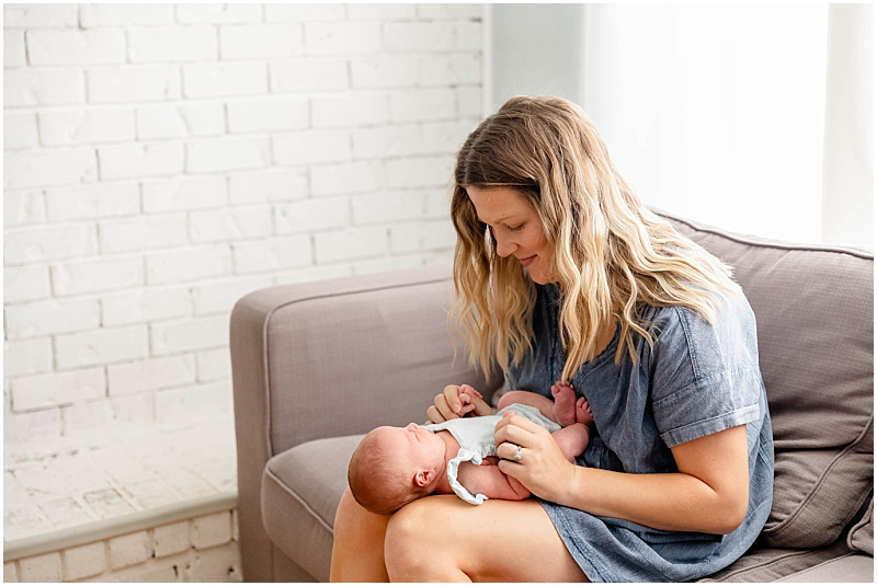 Lifestyle Newborn Photographing in Pasadena, Maryland by StaceyLee Photography