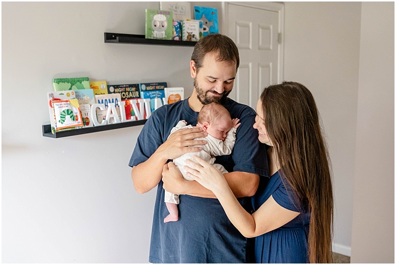 In Home Lifestyle Newborn Portraits by StaceyLee Photography