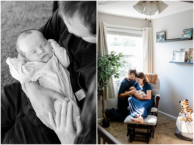 In Home Lifestyle Newborn Portraits by StaceyLee Photography